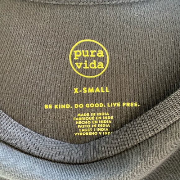 Pura Vida Live Free Tee - xs - Picture 4 of 6